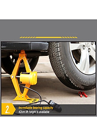 Bộ nâng kích gầm điện ô tô 12V nhãn hiệu ROGTZ - Tải trọng: 3 tấn - Mã: TY35EJB
