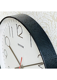 Đồng hồ treo tường Nhật Bản Rhythm CMG602NR02 – Kt 36.0 x 4.2cm, Vỏ nhựa, Dùng Pin.