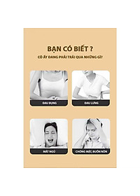 Máy Massage Làm Ấm Bụng Tiện Lợi Giảm Đau Cho Chị Em Đến Kì, Chườm Ấm Giảm Đau Bụng Kinh Điều Chỉnh Nhiệt Độ Phù Hợp