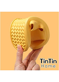 Dép đi trong nhà, mang trong văn phòng, nhà tắm, Dép quai ngang, chất liệu nhựa xốp siêu bền chống trơn trượt DNL39