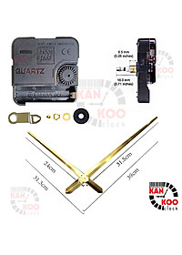 (COMBO 07) Phụ kiện lắp đồng hồ treo tường cỡ lớn, dùng cho đồng hồ 80cm đến 1 mét, 1.2 mét, Kankoo Clock bảo hành 24 tháng