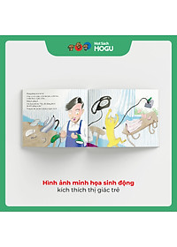 Truyện Ehon bé 3-4-5 tuổi - Bàn là ơi, cậu làm gì thế?
