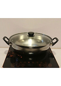 Bếp Điện Từ Đơn Cảm Ứng Kèm Nồi Lẩu Inox FJ-BT1920 - Hàng Chính Hãng