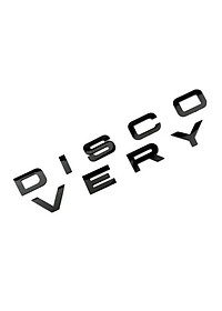 Decal chữ nổi 3D Discovery dán xe ô tô