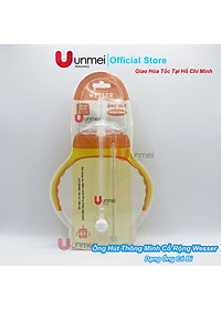 Ống Hút Thay Thế Thông Minh Có Bi Cho Bình Wesser PP Hoặc PPSU Cổ Rộng 180/260ml - Hàng Chính Hãng Tại Unmei Trading