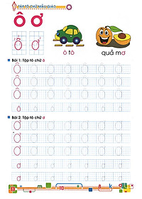 Tủ Sách Bé Vào Lớp Một - Tập Tô Chữ Mẫu Giáo