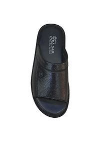 Dép Nam Quai Ngang HÀ NAM Da Bò Thật Cao Cấp DNA2124