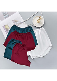Quần Đùi Nữ New Design, Quần Short Nữ Cạp Chun, Vải Lụa Mịn, Thoáng Mát ,Mặc Thoải Mái Nhiều Màu ( 40-65 kg) QA0003