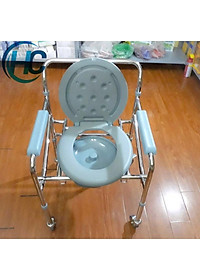 Ghế Bô Vệ Sinh Có Bánh Xe, Bô Tròn Lucass G-696 ( G696 ) (Tiêu chuẩn Mỹ)