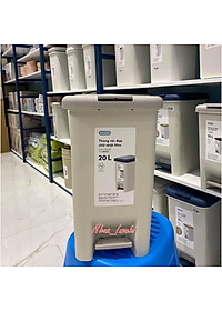 Thùng rác đạp chữ nhật Inochi 20L
