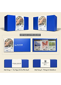 Hộp Quà Cà Phê Cầu Đất Dalat Farm - Arabica - Robusta - Phin (Dạng bột)