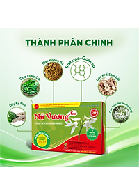 Nữ Vương New Vinh Gia Hỗ Trợ Cân Bằng PH Vùng Nhạy Cảm, Giảm Khí Hư, Ngứa Vùng Nhạy Cảm, Phòng Ngừa Các Bệnh Phụ Khoa Hộp 30 Viên