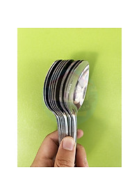Muỗng các loại Inox chất lượng (Muỗng bầu, muỗng soup và muỗng cà phê) chất liệu 100% Inox bóng loáng kích thước 16x4cm