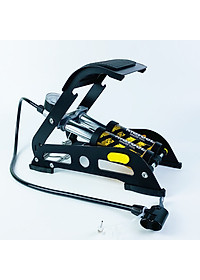 Bơm xe máy - Bơm xe đạp chân - Bơm đạp chân 2 ống đa năng - Bơm hơi đạp chân mini Xe Đạp, Xe Máy, Xe Ô tô, Xe Hơi Đa Năng Dễ Dàng Xếp Gọn thân hợp kim siêu bền, hỗ trợ cả van Mỹ và van Pháp Thương hiệu KIOTOOL