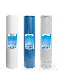 Bộ lọc nước 3 giai đoạn tiêu chuẩn 20 inch Bigblue YH20B3X - Hàng chính hãng