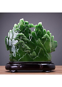 Tượng ngựa mã đá thành công cao 23cm trang trí phong thuỷ nhà cửa, bàn làm việc