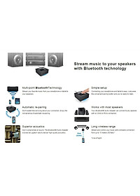 Bộ chuyển đổi tín hiệu âm thanh Logitech Bluetooth Audio Receiver - Hàng chính hãng