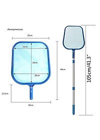 Vợt lưới vớt lá làm sạch hồ bơi