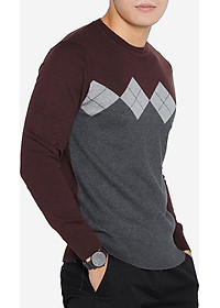 Áo Len Nam Aligro ALEND014 Phối - Xám Nâu