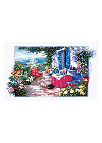 Tranh xếp Hình Tia Sáng  Thanh Bình (925 Mảnh Ghép)