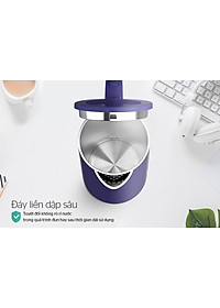 Ấm Siêu Tốc Inox 2 Lớp 1.8L Sunhouse SHD1355 - Hàng Chính Hãng