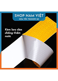 Băng Keo Phản Quang Hình Mũi Tên Cảnh Báo Ban Đêm