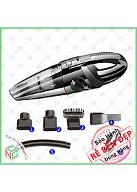(Pin Sạc) Máy Hút Bụi Mini Cầm Tay Không Dây KhoNCC Hàng Chính Hãng - Hút Mọi Ngóc Ngách Vệ Sinh Sạch Sẽ Oto Xe Hơi Của Bạn - KLM-MHBCTOBW