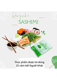 Rong nho biển GREEN FOOD - Sea grapes - Giàu vitamin, khoáng chất và các axit amin (Hộp 200g gồm 10 gói 20G)