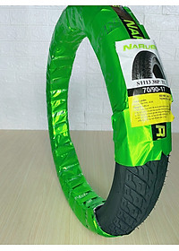 [GIÁ CỰC CHẤT] Vỏ trước các dòng xe SIRIUS, WAVE RS FUTURE 70\90-17 S1113 38P TL hiệu NARUBB không sử dụng ruột