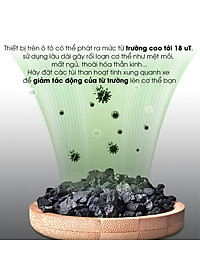 Khử mùi ô tô túi than hoạt tính lọc không khí, không hương liệu, an toàn cho sức khỏe, phụ kiện trang trí oto Tâm Luân