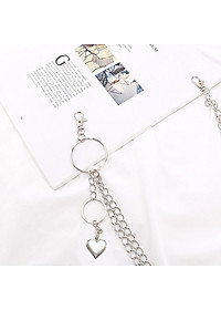 Dây xích móc quần trái tim mẫu mới hot hit