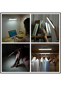 Đèn Trang Điểm, Đèn Đọc Sách Đa Năng Tháo Được, Điều Chỉnh Độ Sáng Dùng Pin Sạc 