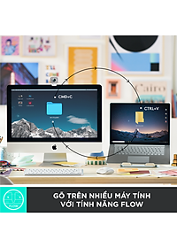 Bàn phím không dây Bluetooth Logitech MX Keys Mini - Hàng Chính Hãng