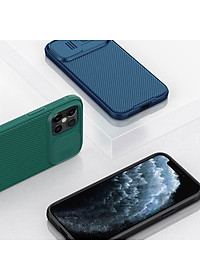 Ốp lưng iPhone 12 Pro Max Nillkin CamShield bảo vệ camera -hàng nhập khẩu