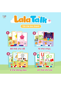 Máy Đọc Thẻ Song Ngữ Lalatalk Kết Hợp Bảng Viết Tự Xóa Thông Minh Lalala Baby