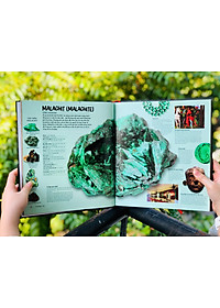 Sách Bách Khoa Toàn Thư - Đá Quý Và Khoáng Sản - Bách Khoa Toàn Thư Bằng Hình Ảnh, Tổng Hợp Kiến Thức Hơn 1000 Mẫu Vật Đá Quý Và Khoáng Sản Trên Thế Giới - Á Châu Books, Bìa Cứng, In Màu