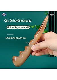Dụng cụ DAY ẤN HUYỆT GAN/MẬT/TAY/CHÂN BẰNG SỪNG (MH839) Đả thông kinh mạch - Chăm sóc sức khỏe