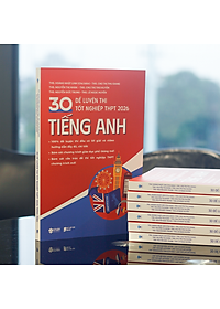 Sách - 30 Đề Luyện Thi Tốt Nghiệp THPT 2026 - Tiếng Anh