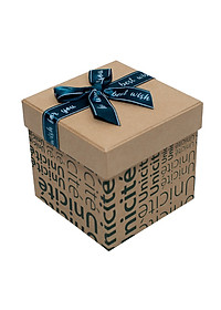 Hộp quà Vuông Phượng Hoàng V017 - 10 x 10 x 10 cm - Giao mẫu ngẫu nhiên