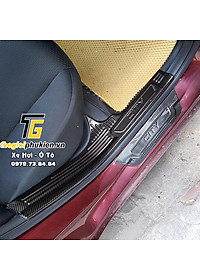 Bộ Ốp bậc cửa, Nẹp bước chân dành cho Honda City 2015-2021 vân Carbon