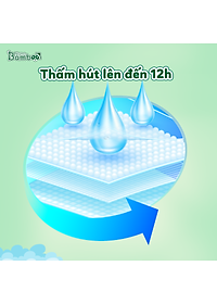 COMBO 3 Bịch tã/bỉm QUẦN Nano Bamboo sợi tre M/L/XL/XXL/XXXL (132 Miếng) tiết kiệm 120k kèm quà tặng