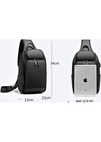 Túi đeo ngực,đeo chéo phong cách châu âu đã tích hợp công nghệ 4.0