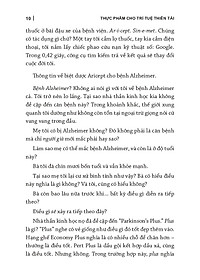Sách Y học & Sức khoẻ. Thực phẩm cho Trí tuệ Thiên tài - Để thông minh hơn, hạnh phúc hơn, năng suất hơn