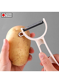 Dụng cụ bào vỏ lưỡi thép Echo Metal loại cán thẳng hàng Made in Japan