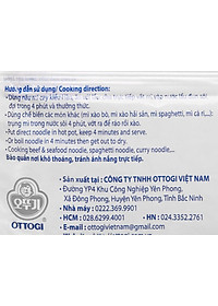 Combo 6 gói Mì Không Gói Gia Vị Ottogi 110G
