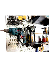 Bộ 5 móc nhỏ Pegboard bằng thép dày 1,6mm sơn tĩnh điện hiện đại - Phụ kiện cho bảng treo dụng cụ cơ khí 