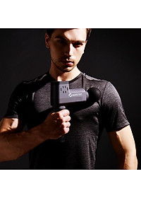 Máy (súng) massage cầm tay giảm đau cơ bắp căng cơ Booster T - 126W, 6 đầu