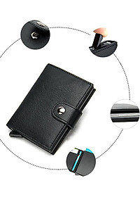 Ví đựng thẻ card với nút bấm tự động Marrant BHM8602