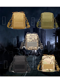 Túi Đeo Vai, Túi Đeo Hông Cao Cấp Tiện Lợi Thời Trang Nam Phong Cách Mạnh Mẽ Chất Vải Cavan Chống Nước Bền Màu-HÀNG CHÍNH HÃNG