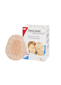 Combo 20 miếng dán mắt hỗ trợ nhược thị trẻ em 3M 1537 cỡ bé - Cho trẻ dưới 4 tuổi | Xuất xứ Ba Lan